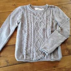 H&M ケーブルニット 140のサムネイル