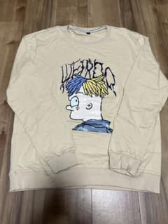 キャラクターイラスト付きトレーナー スウェット　XL ベージュ　早い者勝ちのサムネイル