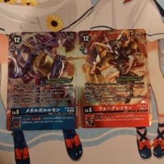 エボリューションカップ ウォーグレイモン メタルガルルモン パラレル