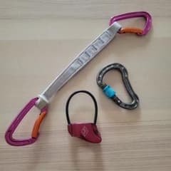 クライミング用品セット クイックドロー カラビナのサムネイル
