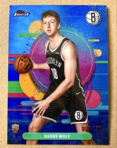 NBA Topps Finest Danny Wolf RC シリアルカードのサムネイル