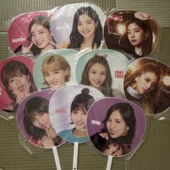 TWICE うちわ 未開封10枚セット まとめ売りのサムネイル