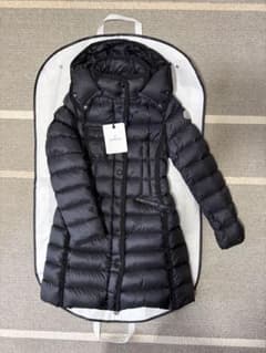 モンクレール　HERMINE エルミンヌ　ブラック　サイズ1 DISTタグ モンクレール エルミンヌ HERMINE ブラック サイズ0 - メルカリ