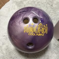 ROUND1 COOL PURPLE ボウリングボールのサムネイル