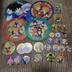 ドラゴンボールZ ホログラム系メンコ 丸型カード 大量セット - メルカリ