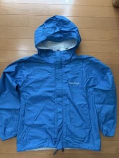 mont-bell レインウェア 上下セット ブルー　160cmのサムネイル