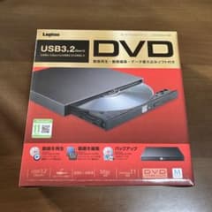 ロジテック ポータブルDVDドライブ 黒のサムネイル