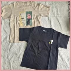 UNIQLO UT 130 Spy Family PEANUTS 2-Pack Short Sleeve