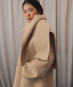 slobe iena habiストールノーカラーコートのサムネイル