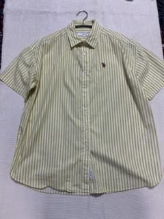U.S. POLO ASSN. ストライプ 半袖シャツ イエローのサムネイル