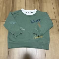 Lee キッズ 長袖トレーナー グリーンのサムネイル