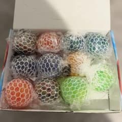 スクイーズボール11個セット 夏祭り　景品　キラキラ　ラメのサムネイル