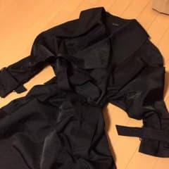 ぽこんちゃ様専用 黒 コートのサムネイル