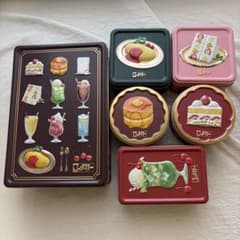 メリーチョコレート　缶のみ　6個セット 空缶 缶のみ 2026 メリーチョコレート はじけるキャンディチョコレート