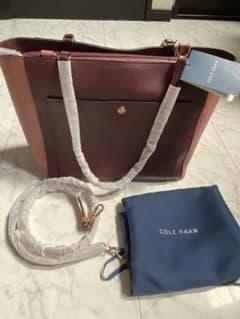 【新品未使用】COLE HAAN トートバッグ 2way ボルドーのサムネイル