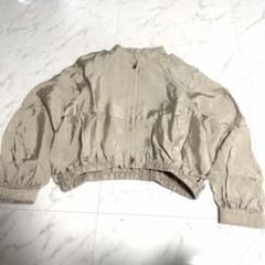 美品】2025✨️完売品 ノーブル リンクル タフタ オーバー ブルゾン