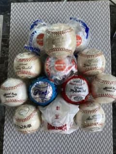 硬式野球ボール　未使用　(国士舘大ボールを除く)12球のサムネイル