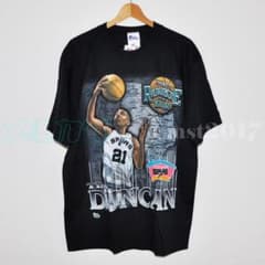 NBA Tシャツ】1998 ルーキーオブザイヤー ティムダンカン - メルカリ