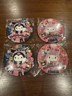 マイメロディ＆クロミ 缶バッジ 4個セットのサムネイル