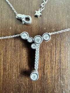 STAR JEWELRY Pt950 ダイヤモンド ネックレス 刻印あり - メルカリ