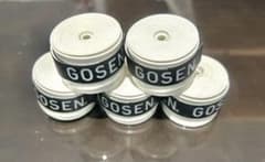 2026년 8월 구매품 GOSEN 그립 테이프 5개 세트 화이트 화이트