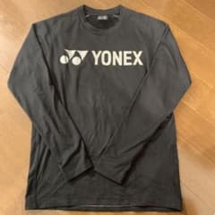 ヨネックス　裏起毛ロングスリーブTシャツ メンズMサイズのサムネイル