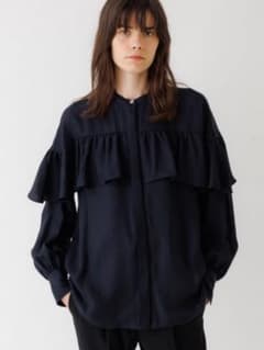 ◇◇DESIGNWORKSデザインワークス ラッフルブラウス◇◇ - メルカリ