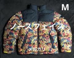 希少☆海外限定☆ノースフェイス 1992 ヌプシダウンジャケット 総柄 和 