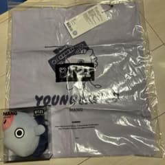 BT21 MANG 키 링크 토트백