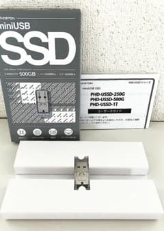 プリンストン miniUSB SSD PHD-USSD-500G 500GB - メルカリ