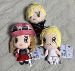 ポケモンマスターズ ex ぬいぐるみ　セレナ　リーリエ　グラジオ　3つセット