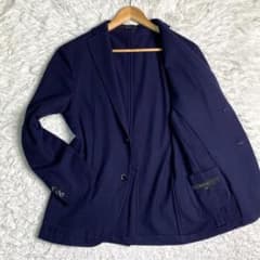 美品✨BOGLIOLI DOVER テーラード フランネル ネイビー S ウール