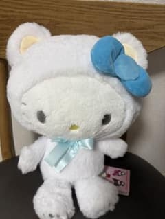 サンリオキャラクターズ ホワイトベアドールBIGタイプ ハローキティ