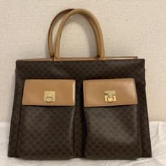 【要修理品】CELENE マカダム 超レア トートバッグ　ハンドバッグのサムネイル