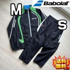 【早い者勝ち✨】バボラ メンズ セットアップ 上下 M&S ウインドブレーカー バボラ✨】ウインドブレーカー メンズ セットアップ/上下 M&S ブラック