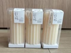 【美品】アロマキャンドル3個セットのサムネイル