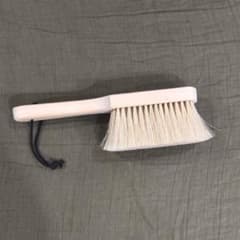 ブラシの平野 洋服ブラシ 手植え羽子板型 馬毛100%平野刷毛製作所