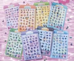 韓国限定】ポケモン バブル ステッカー シール 8種コンプリート セット