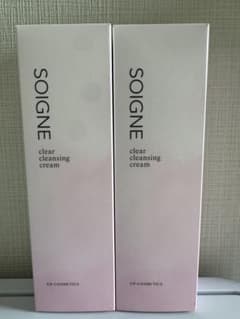 SOIGNE clear cleansing cream 130g 2個セットのサムネイル