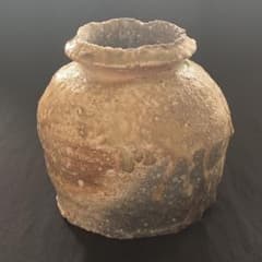 信楽焼 Shigaraki ware 壺 うずくまる Jar 井村侊生 L13 - メルカリ