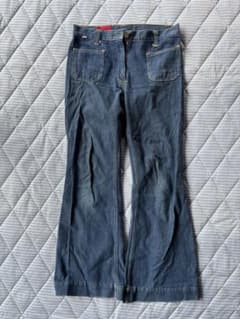 Ran DENIM 坂本デニム フレアパンツ ベルボトム ヴィンテージのサムネイル