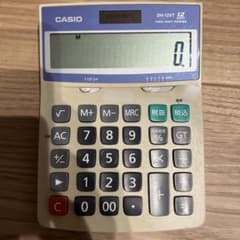 CASIO 電卓 DH-12VT 本体のサムネイル