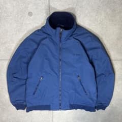 L.L.Bean 워밍업 재킷 나일론 양털 90s 짧은 길이