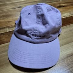 ニコアンド刺繍 キャップ パープルのサムネイル