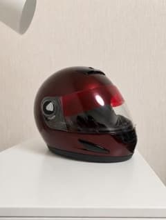 フルフェイス ヘルメット 赤バイク用品のサムネイル