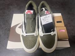 あんしん鑑定利用可】ナイキ エア ジョーダン1 ロウ × トラヴィス