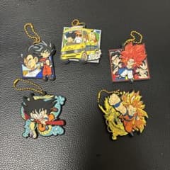 ドラゴンボール ラバーキーホルダー 5種セットのサムネイル