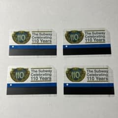 メトロカード 4枚セット 未使用、プラス１枚使用済 NYC Subway 110周年記念 MetroCard 4枚セット 未使用 - メルカリ