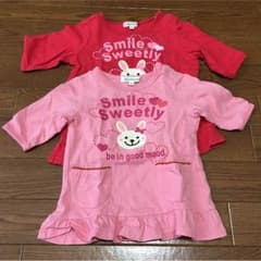 値下げ☆3can4on☆双子にも Tシャツペアセットのサムネイル