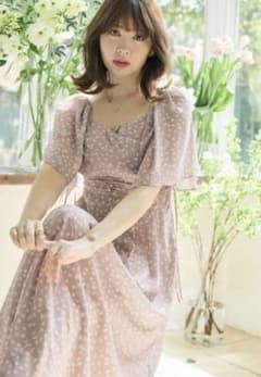 her lip to Heart Petal Midi Dressのサムネイル
